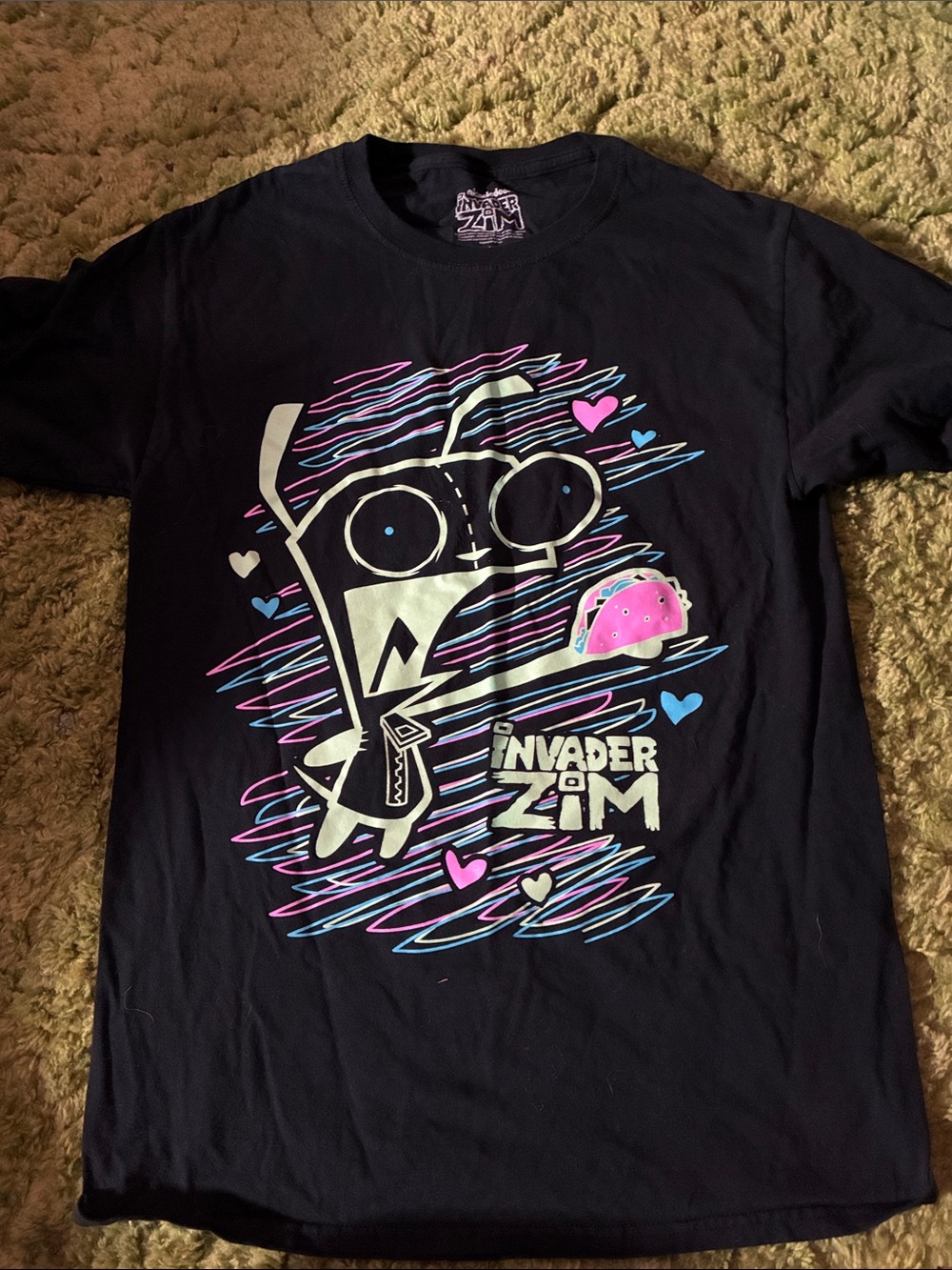 Invader Zim Gir taco love tee